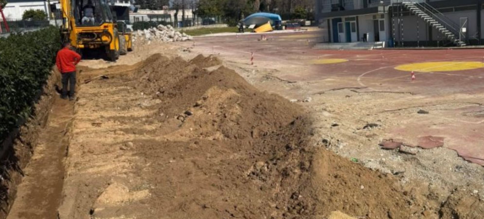 Αντιδήμαρχος Αθλητισμού Σταύρος Δανιήλ: Θεμέλια για το νέο «μπαλόνι» – Το έργο προχωρά